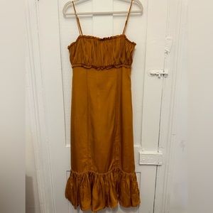 Cinq a Sept Ruffle Ruched dress, 8